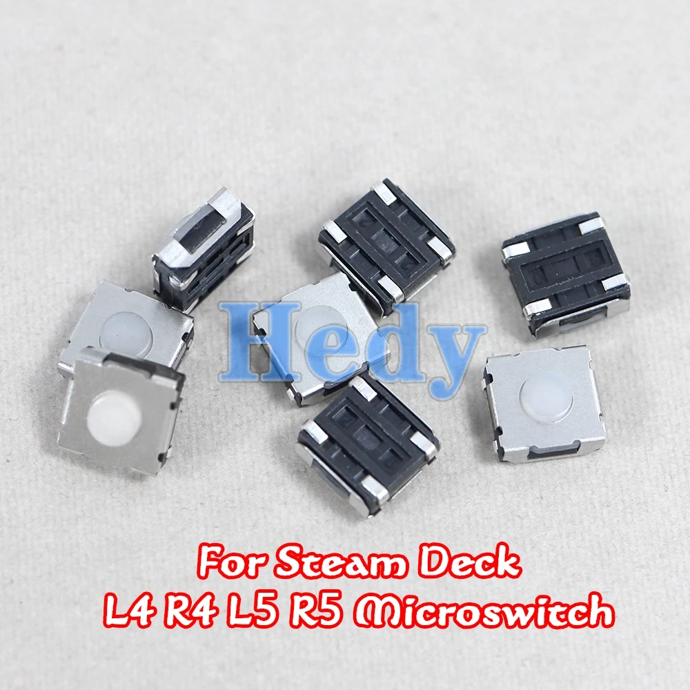 200PCS Microswitch Button For Steam Deck Repair Kit L4 L5 R4 R5 Button Trigger Keys Replacement Parts