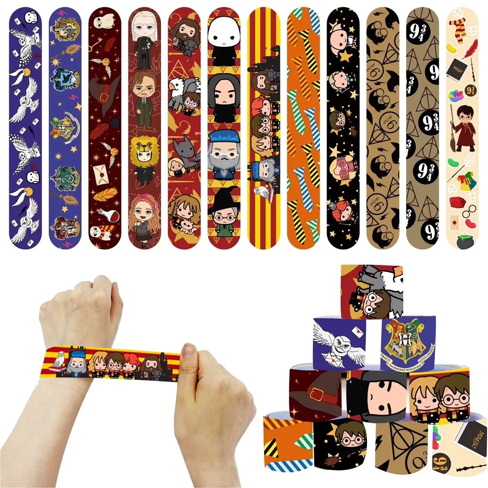 Cartoon Magicss Kids Verjaardagsfeestje Decoratie Academie Set Gezichtsstickers Cadeautasjes Slap Armbanden & Themafeest Cadeaus & Benodigdheden