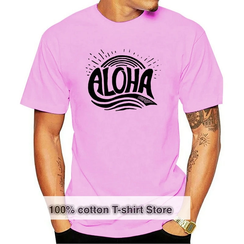 Herren T-Shirt Aloha Wellen Surfing Sommer Slim Fit Neverless® New Fashion T shirt Shirt High Qualit