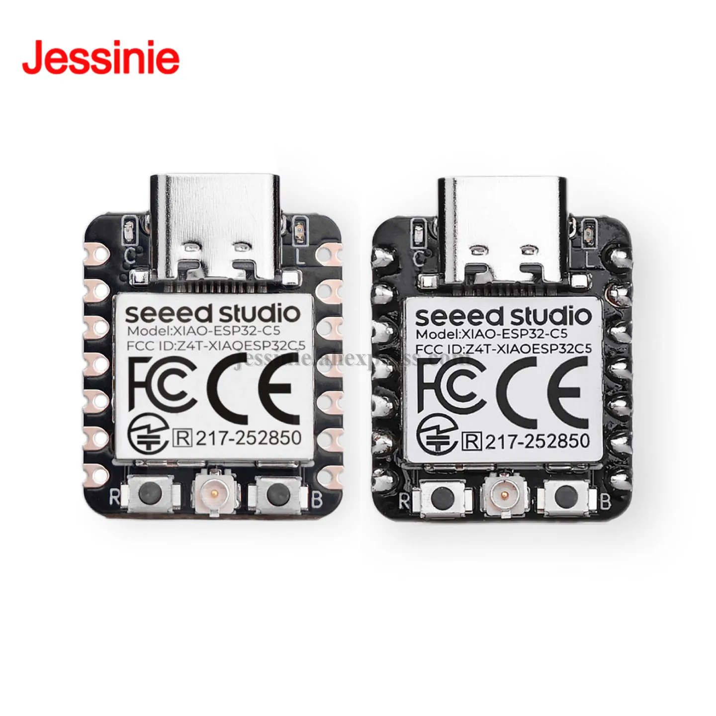 10 Peças/1 Peça Seeed Studio XIAO ESP32-C5 ESP32C5 2.4G/5GHz Wi-Fi 6 Bluetooth-compatível BLE 5.0 Zigbee Thread Módulo de Placa de Desenvolvimento