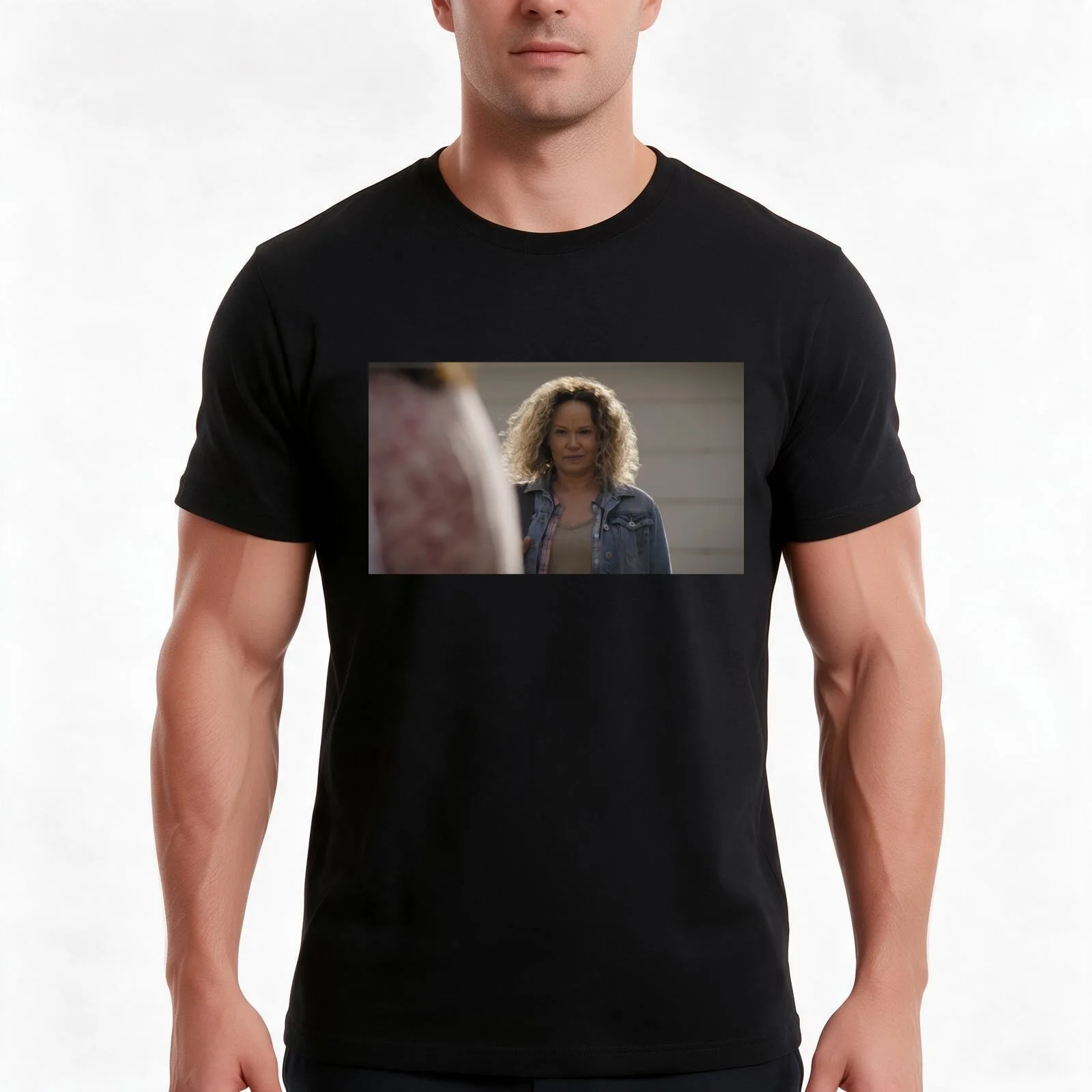 Rita Connors T-Shirt, Summer Casual Cotton Tee, Oversized Streetwear Tops, Vintage Graphic Print, Loose Fit Short Sleeve