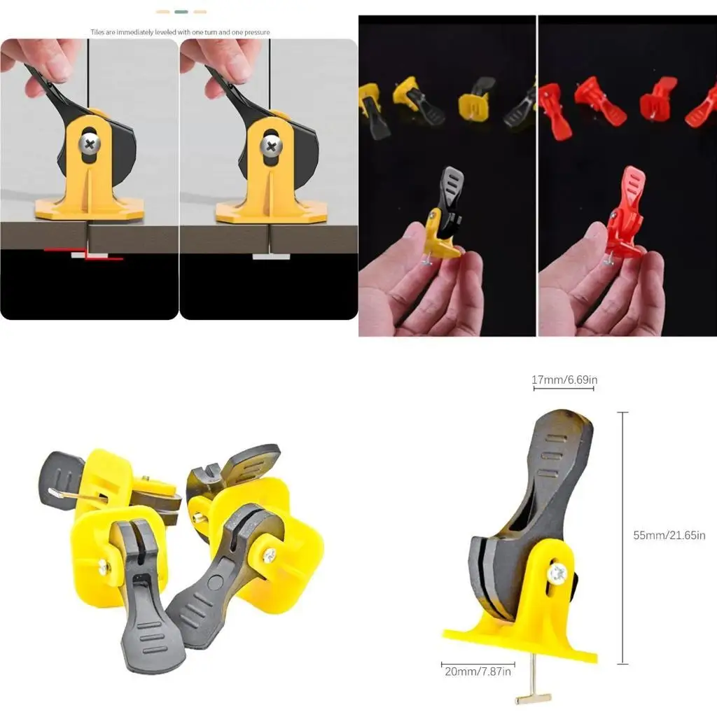 نظام تسوية البلاط Y1UD لوضع أدوات نظام تسوية البلاط القابلة لإعادة الاستخدام