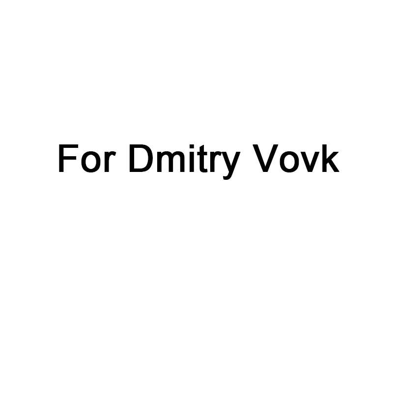 Dmitry用dmitryvovk