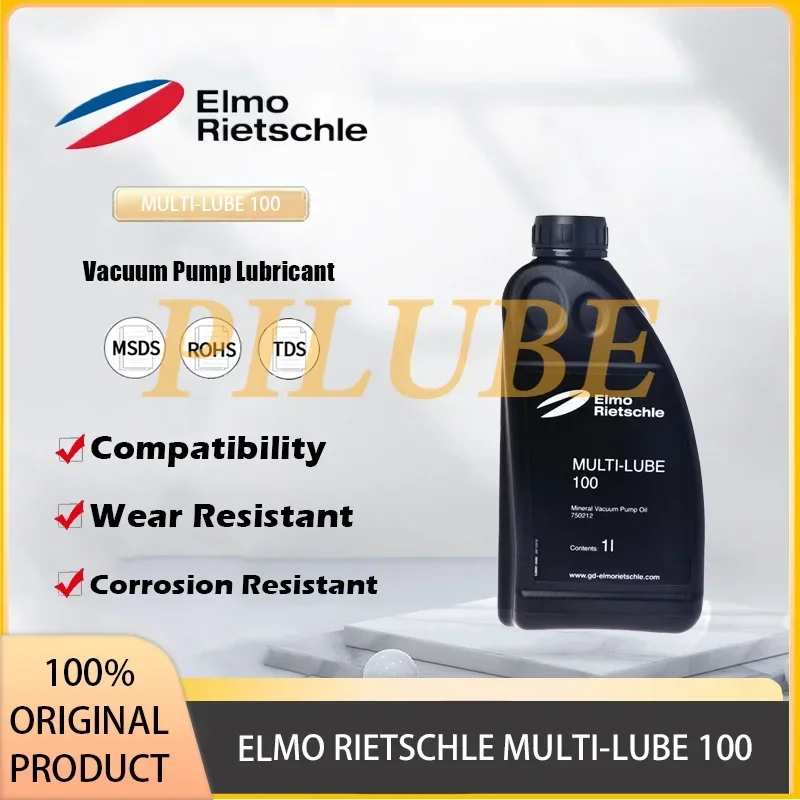 ELMO RIETSCHLE MULTI-LUBE 100 for Air Compressors and Machinery Ensures Optimal Wear Protection and Longevity Original Product