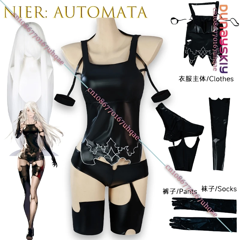 

BNieR: Automata VerYoRHa No.2 Type A NieR Cosplay Costume{SAIKOU}Anime Character Outfit Fantasy Dress Halloween Sexy Kawaii﻿