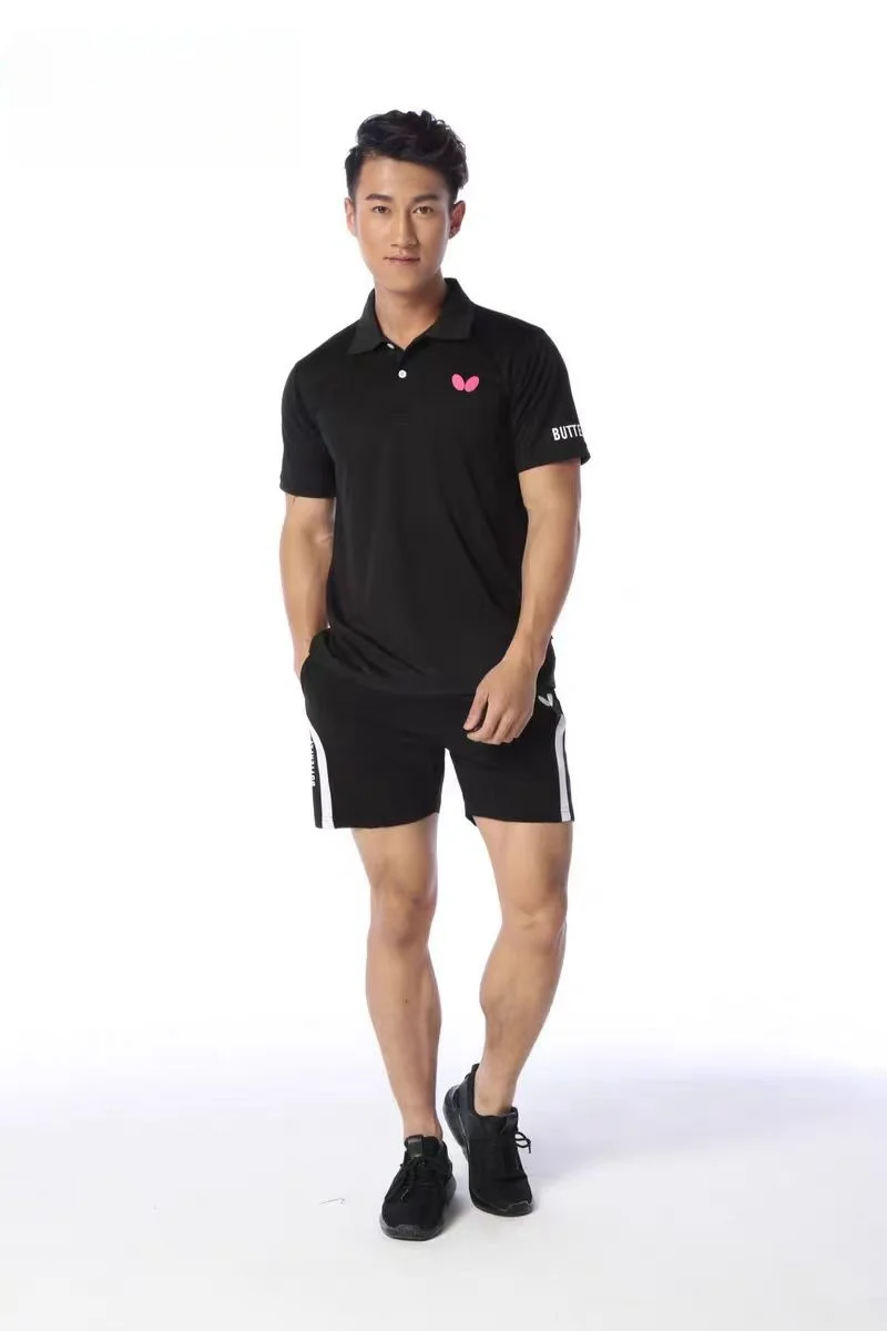 T-shirt de tennis de table personnalisé pour hommes et femmes, vêtements de badminton respirants à séchage rapide, revers léger, logo d'équipe personnalisé