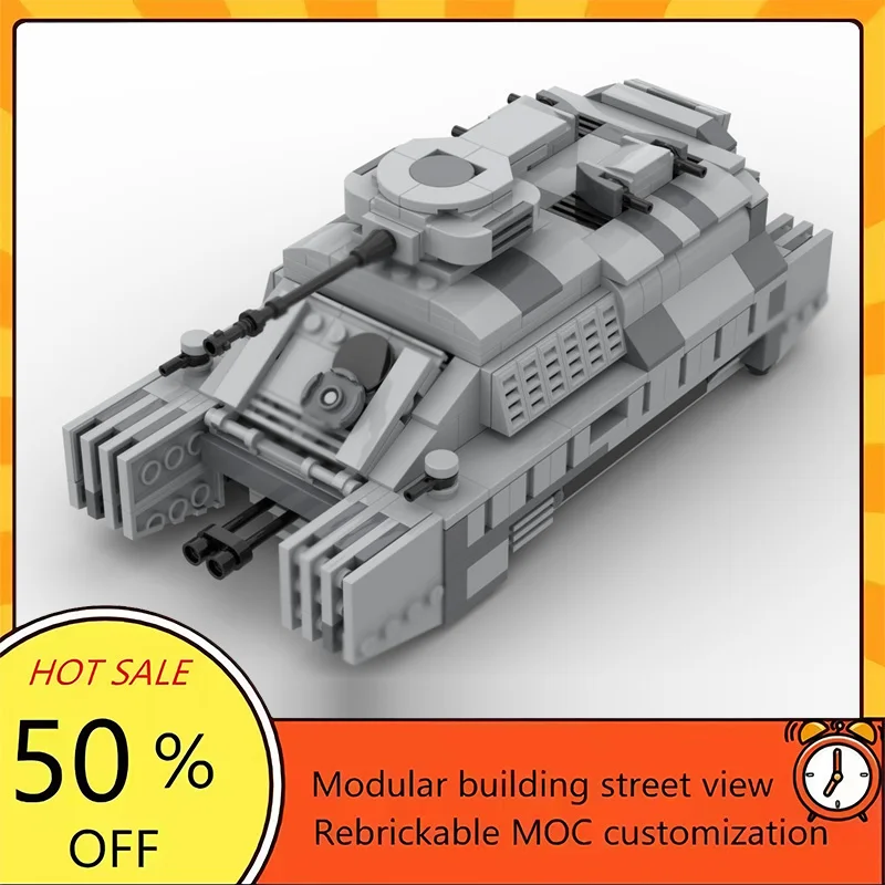 

Набор для сборки модульного танка TX-225 из 479 деталей по мотивам популярного фильма «Звездные войны», технологичный конструктор, подарок на праздник, детский игровой набор