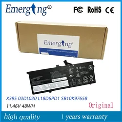 11.46V 48WH L18C6PD1 L18M6PD1 Laptop Battery for Lenovo ThinkPad X390 X395 SB10T83169 5B10W13926 L18L6PD1 L18D6PD1