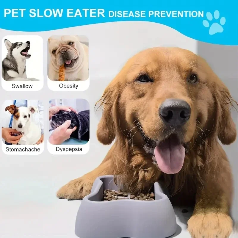 Anti Choking Slow Feeder Dog Bowl silicone slow food Dog Licking Bowl Suction Cup Puzzle Food Bowl Anti Overturning Water bowl