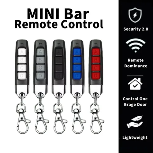 Imagen 1 del producto Transmisor de fotocopiadora inalámbrico 4 en 1 de 433MHz para llave de coche, abridor de puerta de garaje, clonación remota