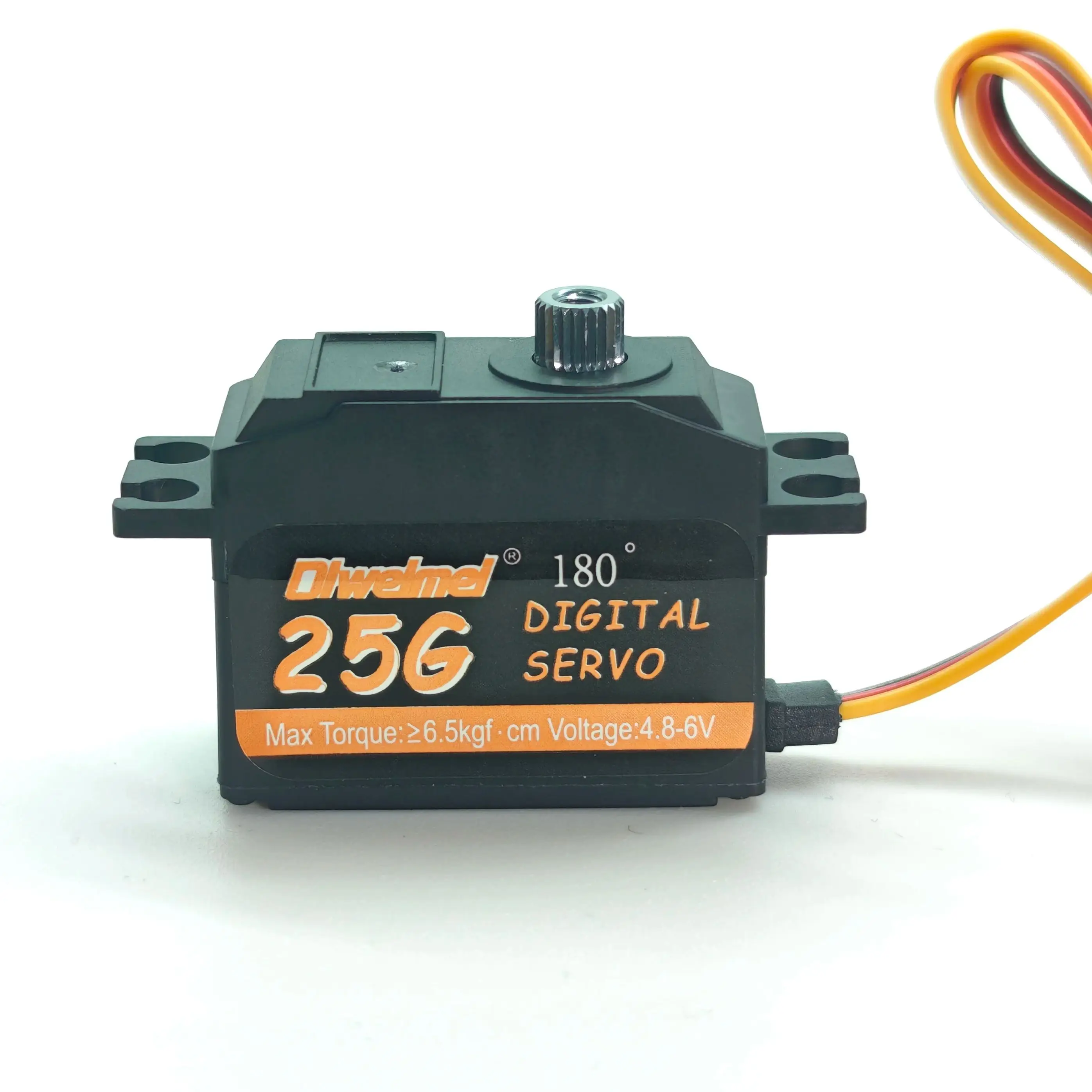

25g Digital Metal Gear Servo High Torque4.8V-6.0V 5kg-6.5kg for RC Airplane Car Boat Robot Helicopter-Dlweimei