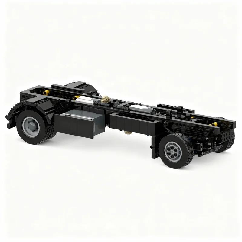 1431pcs MOC Isuzu Ftr Cab Chassis Technical Model Building Blocks Toys Construction Christmas Gift Idea Education Brick Kids