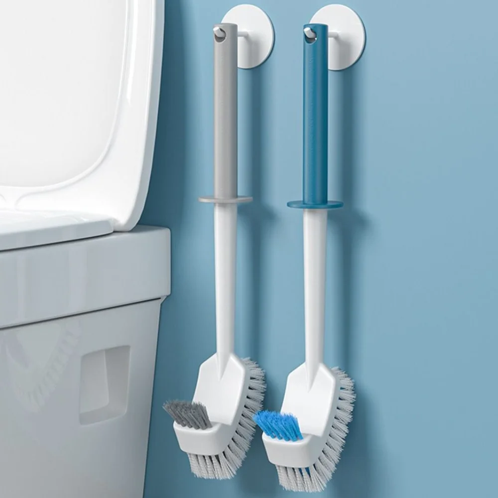 

Plastic Material Long Handle Toilet Brush Sanitary Design Sewerage Brush Wall Mounted Brush Long Handle Wall Hanging