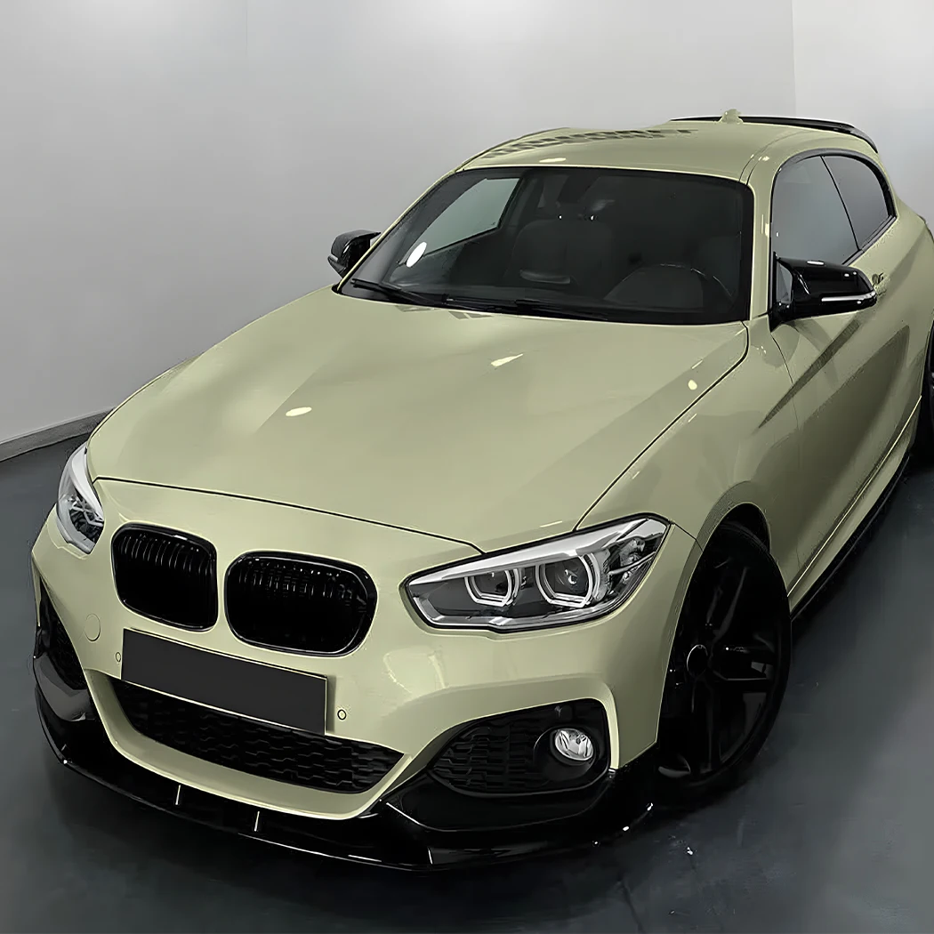 앞 범퍼 립 스플리터 디퓨저 바디 키트 스포일러 범퍼 가드 액세서리 BMW 1 시리즈 F20 F21 LCI M Sport 2015-2019 MP 썸네일 3