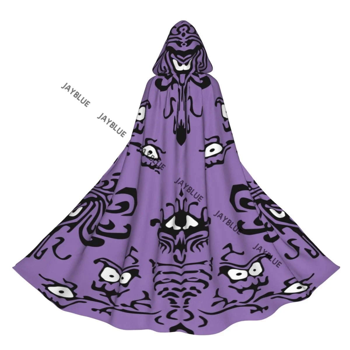ปาร์ตี้แม่มด unisex คลุมด้วยผ้าผู้ใหญ่แวมไพร์เคปเสื้อคลุมผีแมงมุมบ้านผีสิง Toile