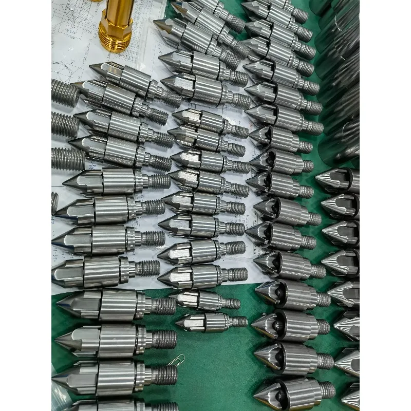 d3s Molding Machine Accessory Non-Return Valve Check Ring Plunger Screw Tip DC53 Material Long Service Life ROOTIER Bra