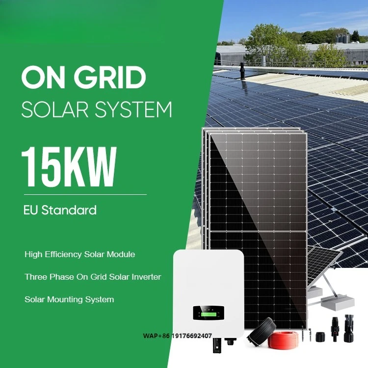 On-grid Hybrid Power Solar Energy System 15kw 10kw Solar System Complete Solar Energy System Kit for a House