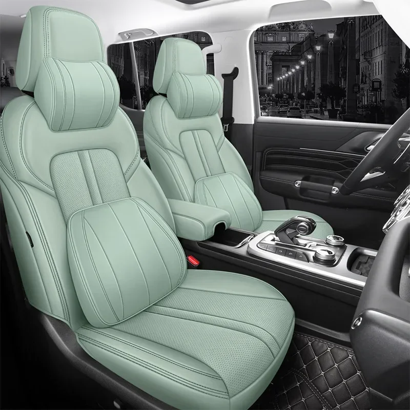 Prix de gros personnalisé Original siège de voiture motif Nappa couvertures en cuir cinq/sept s