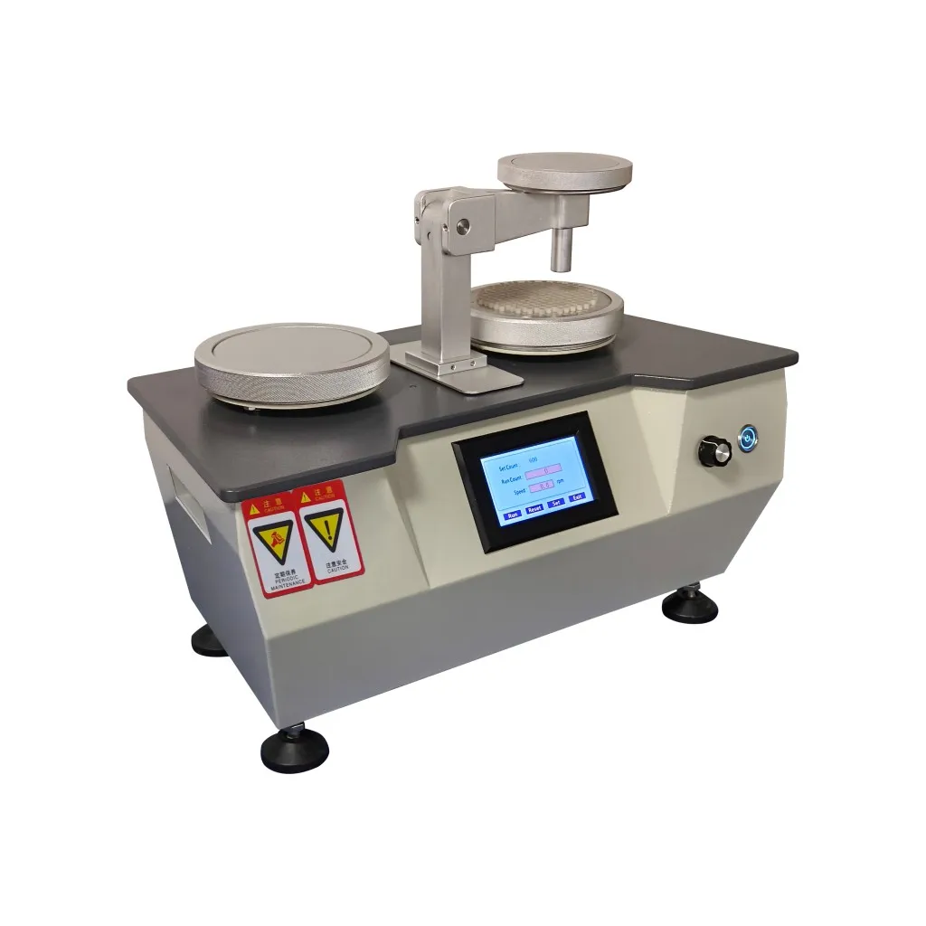 Touch Screen Circular Locus Pilling Tester GB/T4802.1 DIN53863.2 Textile Fabric Anti-Fuzz Abrasion Tester