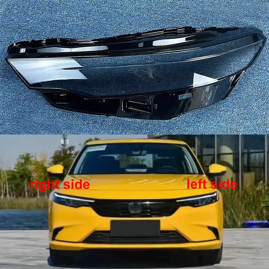 

For Honda Integra 2022 2023 Car Accessories Headlight Cover Transparent Lampshade Case Headlamp Shell Lens Plexiglass