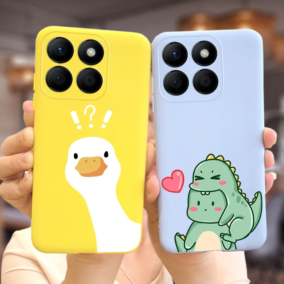 For Honor X8b Case Honor X8a Cute Astronauts Cartoon Cover Soft Silicone Phone Cases For Honor X8b X 8a HonorX8a HonorX8b Fundas