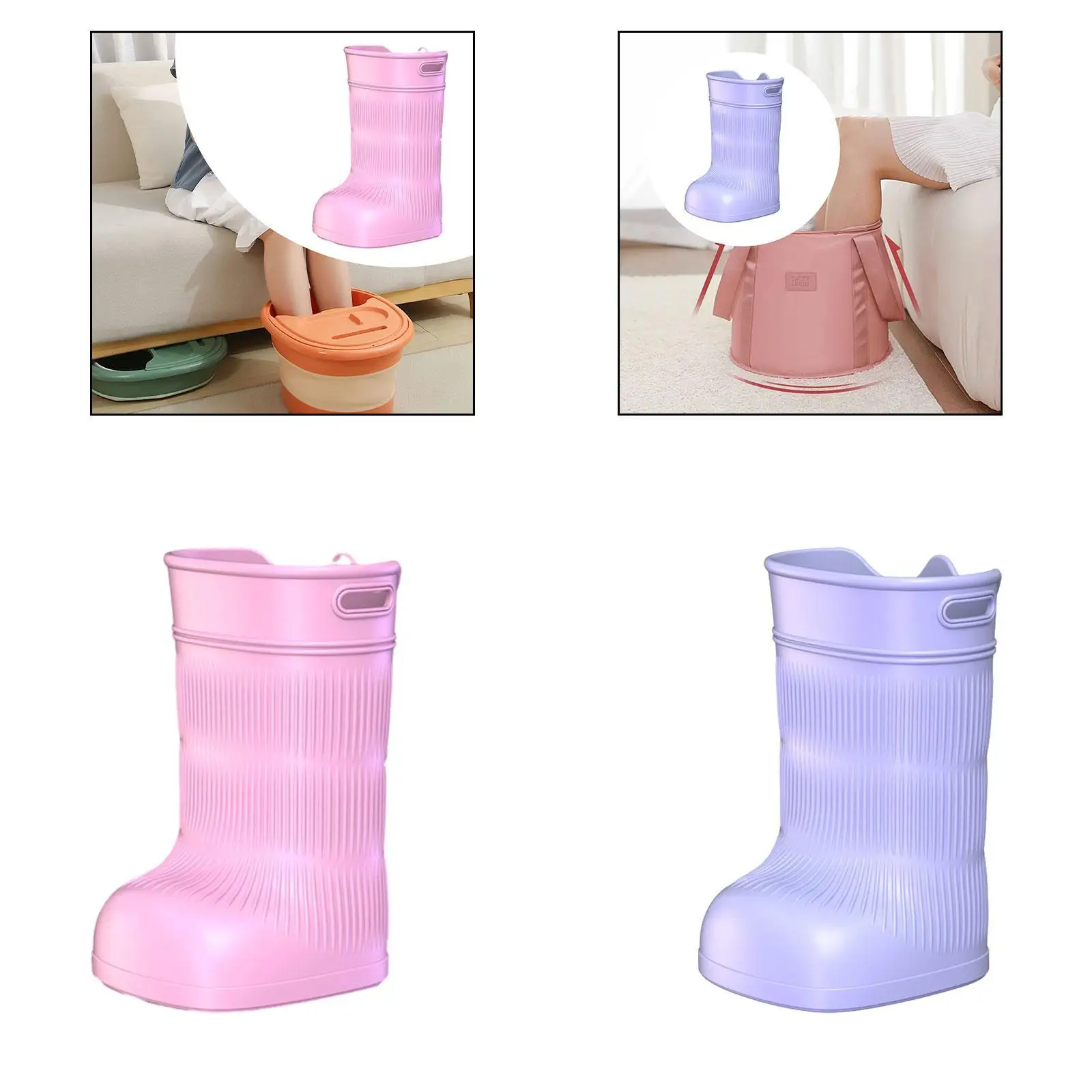 

Foot Bath Basin,Foot Soak Tub Footbath Bucket,Foot SPA,for Relaxation,Portable,Pedicure Foot Bucket for Soaking Feet for Home