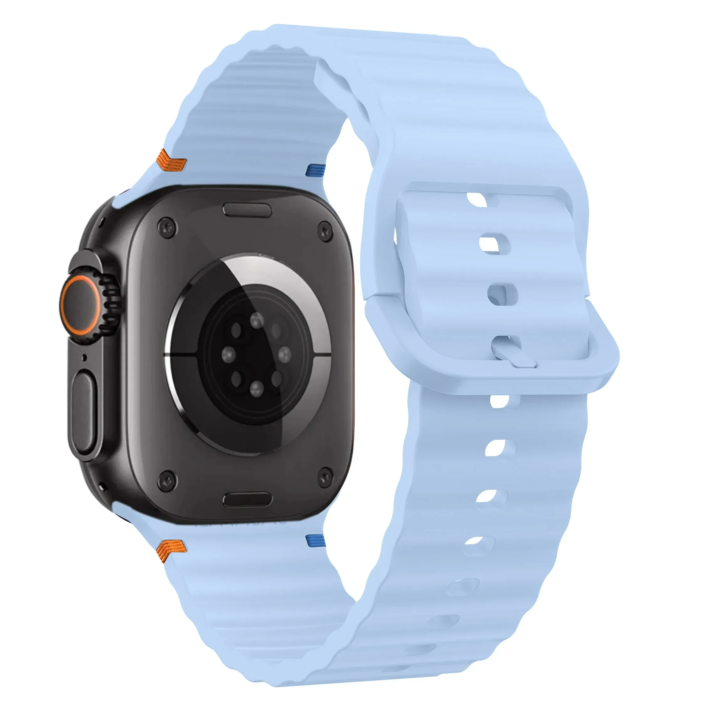 

Силиконовый ремешок для рукоделия для Apple Watch 10 9 8 7 6 5 4 SE Ultra 2, браслет iWatch 49 мм 46 мм 42 мм 45 мм 41 мм 44 мм 40 мм Ремень