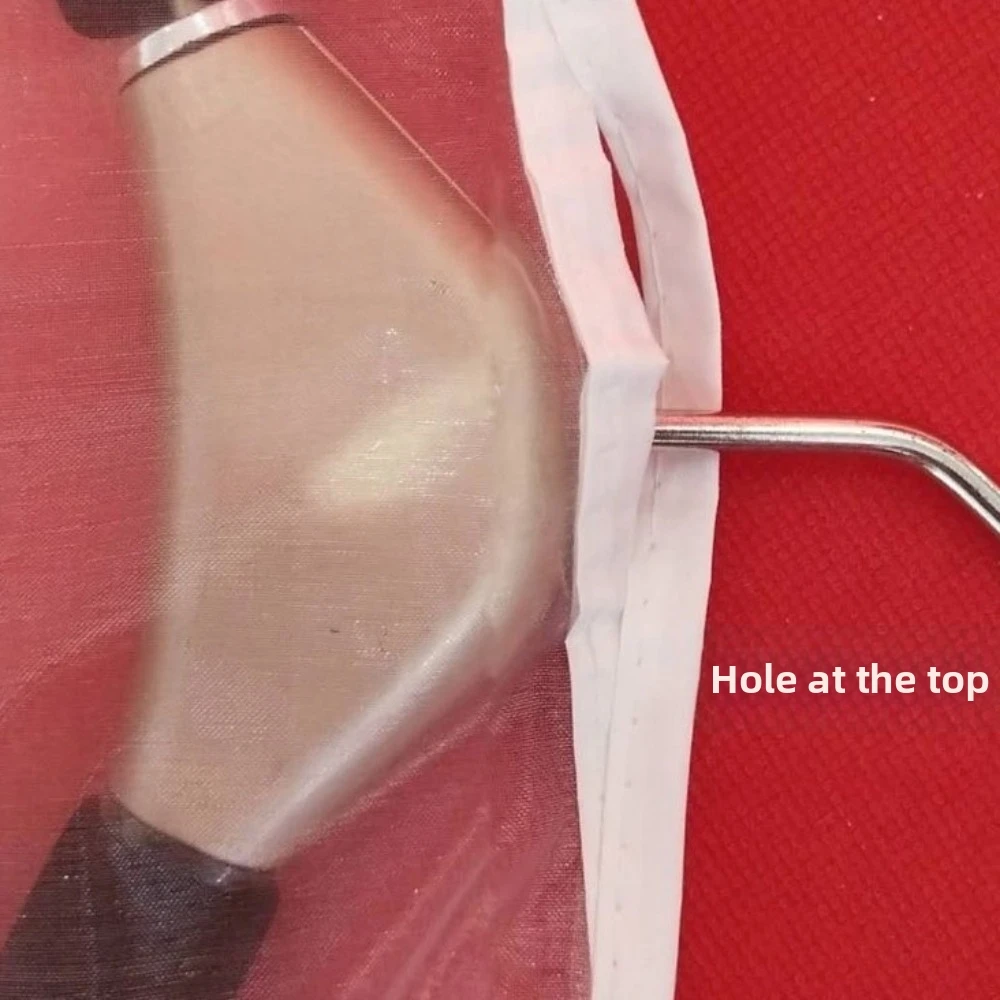Housse de protection transparente pour robe de mariée, réutilisable, résistante à l'usure, sacs de rangement pour robe de mariée, housses universelles anti-poussière pour usage domestique
