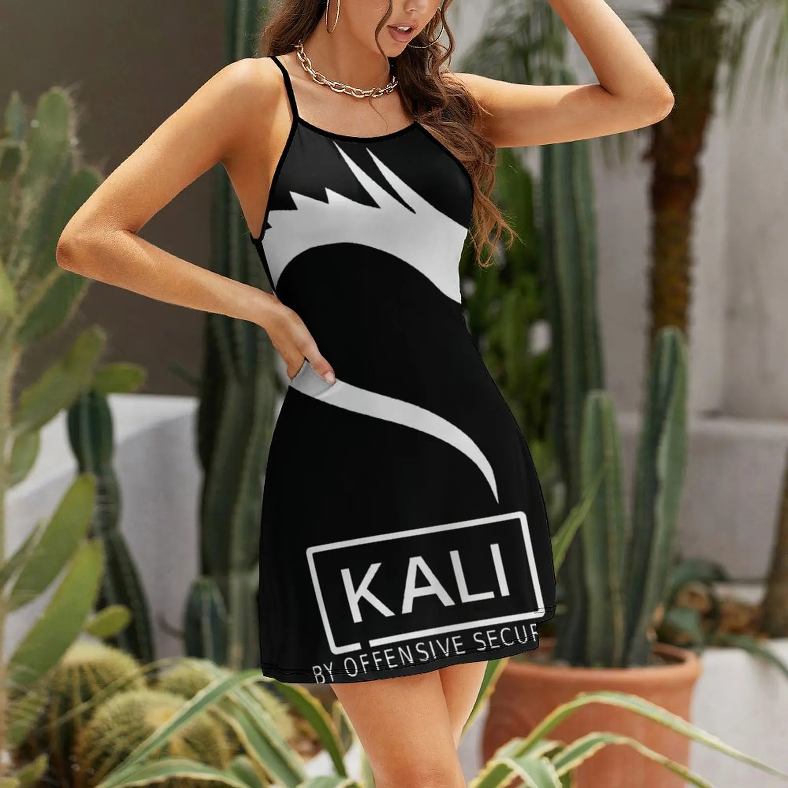 Kali Linux Essential for Sale  Women's Sling Dress Funny Novelty Strappy Dress Premium Exotic  Woman's Gown Cocktails