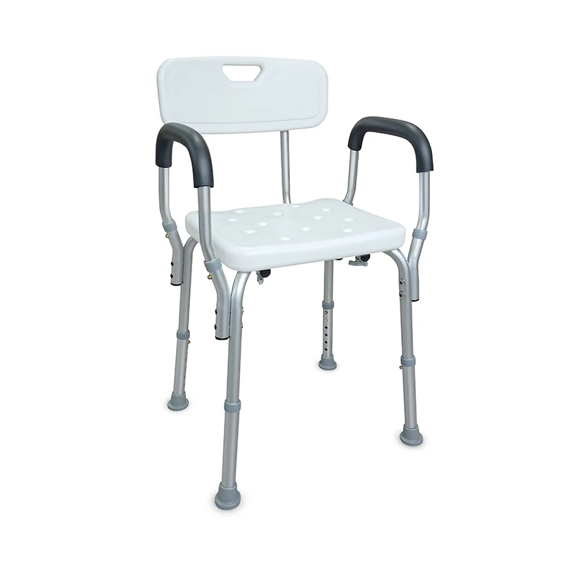 Promotional disabled quick release shower chair with backrest