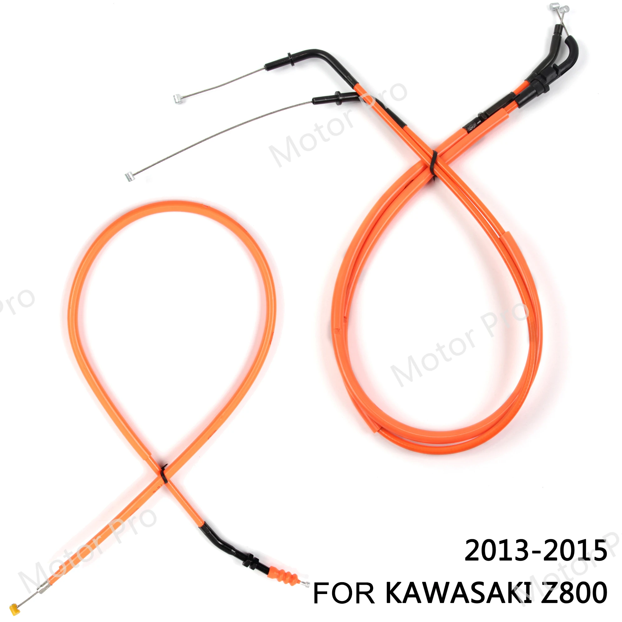 

Throttle and Clutch Cable Kits For Kawasaki Z800 2013 2014 2015 Stainless Wire Rubber Motorcycle Accessories Z 800 13 14 15