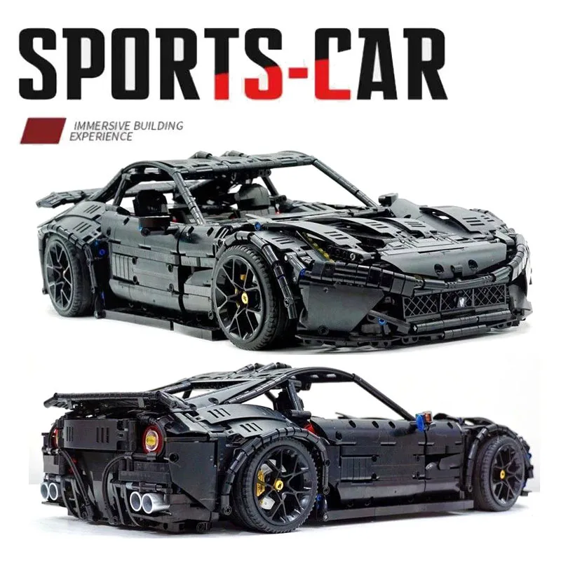 

91102 3097 шт. Moc F12 супер спортивный автомобиль модель RSR кирпичи строительные блоки игрушки подарки на день рождения для детей
