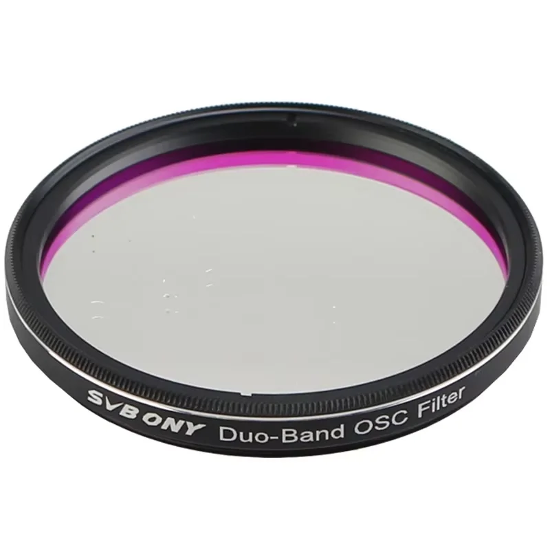 Svbony SV220 Teleskopfilter, H-Alpha und OIII, 7 nm Dualband 1,25"/2" Nebelfilter, für One-Shot-Farbkameras montiert 4