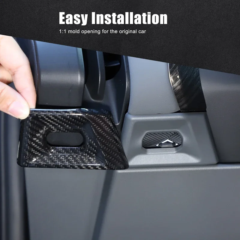 

Real carbon fibercar For BMW X3 G45 2025+ dashboard air outlet decorative cover car interior sticker car decoration accessories