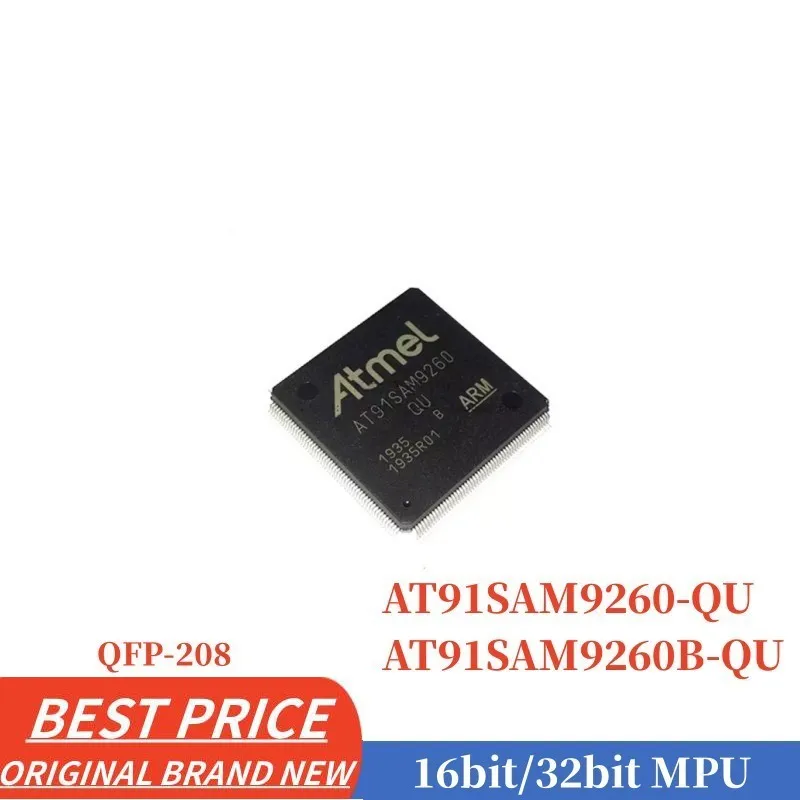 

Фонарик AT91SAM9260 QU AT91SAM9260B QU AT91SAM9260-QU QFP208 IC Chip 16 бит/32 бит Микроконтроллер ARM MCU MPU RISC Tray