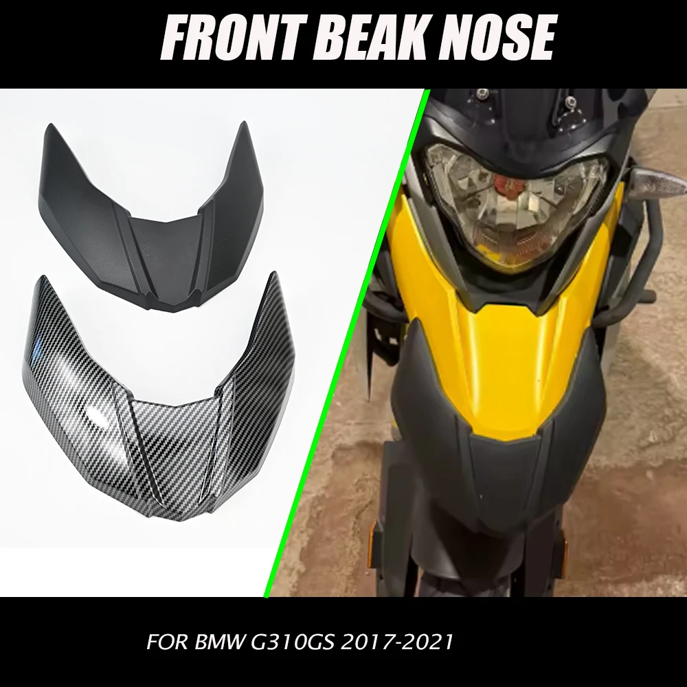 For BMW G310GS G 310 G310 GS 2017 2018 2019 2020 2021 Motorcycle Beak Fairing Winglets Front Fender Beak Extension Wheel Cover