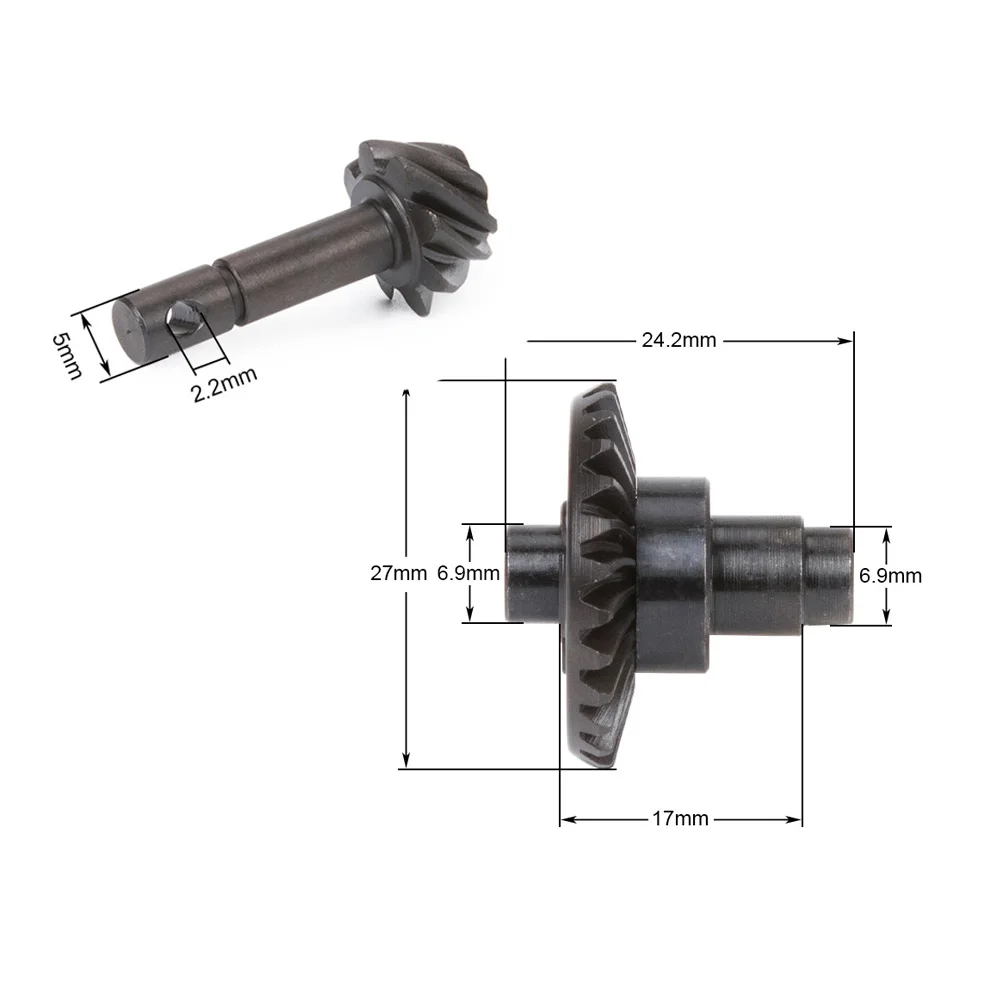 Metallic Forward and reverse gears 24T/27T/30T/33T for Axial AR44 RC Car SCX10 II Axle Portal Spare Parts