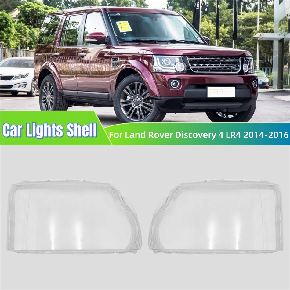 

For Land Rover Discovery 4 LR4 2014 2015 2016 Vehicle Accessories Front Headlight Shell Glass Headlights