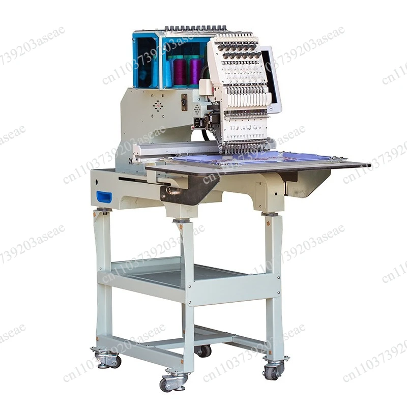 Single head computer embroidery machine Automatic small household and commercial electric thread cutting into clothes and hats