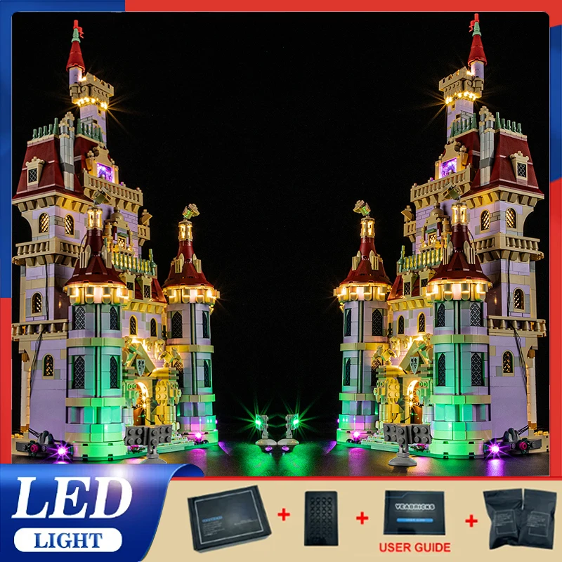 

DIY LED Light Kit For LEGO 43263 Beauty and the Beast Castle (Only LED Light,Without Blocks Model)
