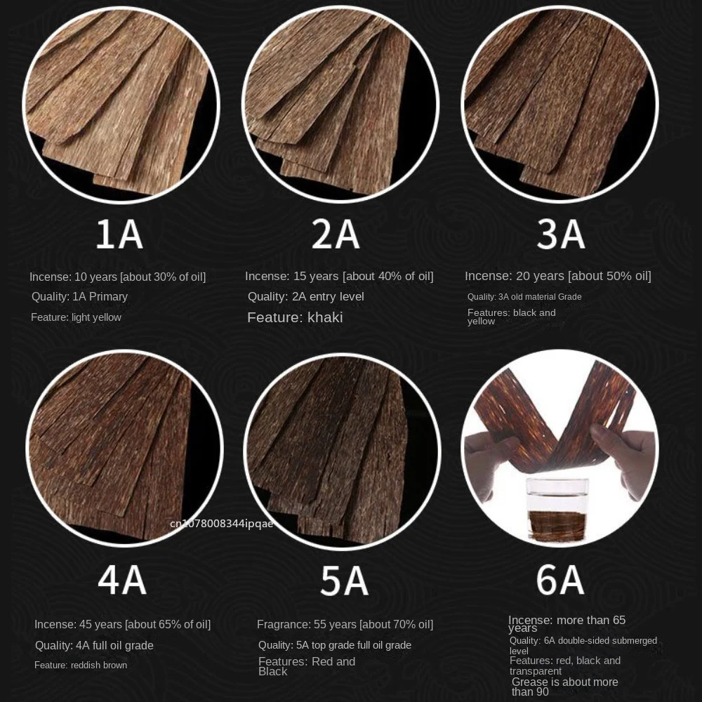 100pcs Vietnam Nha Trang Agarwood 5A 6A Natural Cut Tobacco Smoke Pieces Log Wood DIY Home Incense Beating Powder Incense Making