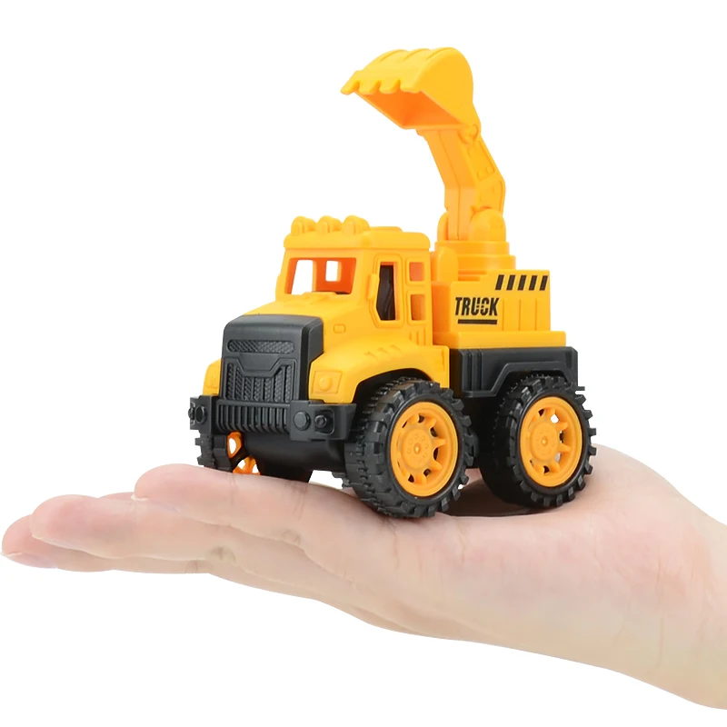 Diecast Car Engineering Model Excavator Crane Dump Truck Garbage Vehicle Classic City Construction Children Toy for Boy