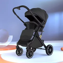 Kinderwagen Beide richtingen Superlichtgewicht Gemakkelijk mee te nemen Opvouwbare kinderwagen Pasgeboren kinderwagen