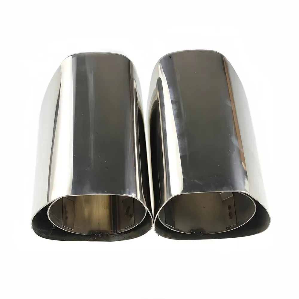 Car Exhaust Pipe Stainless Steel Auto Exhaust Pipe Muffler Tip Car Tail Pipe Fit For VOLVO XC90 XC60 Pipe Tip AUTO Accessories