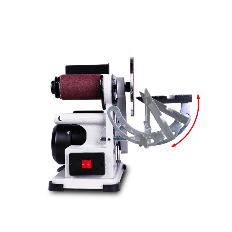 DK-S500 Riem Polijstmachine DIY Machine Apparatuur Gereedschap Riem Slijper Voor Polijstmachine Houtbewerking Elektrische Riem Machine