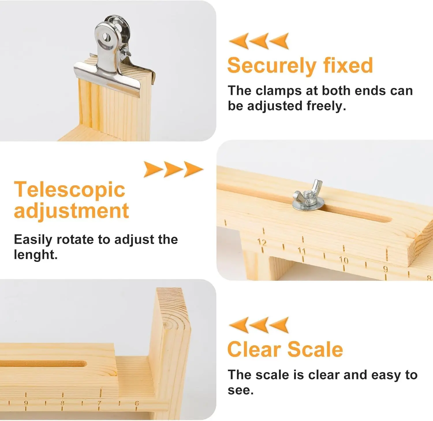 Wooden Bracelet Jig Kit Adjustable U Frame for Knotting and Crafting DIY Handmade Wristband Maker Tool