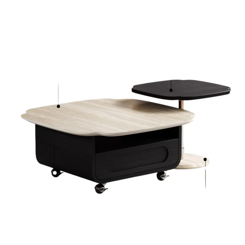 

Светлый, роскошный, элитный, современный, простой, травертин из цельного дерева, маленькая квартира, журнальный столик из каменной плиты