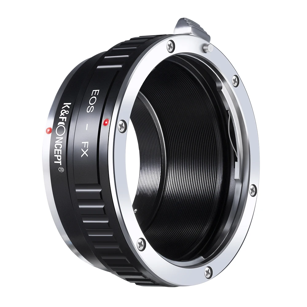 K&F CONCEPT EOS-FX Camera Lens Adapter Ring For Canon Eos Mount Lens To Fujifilm X Mount For Fuji X-Pro1 Camera