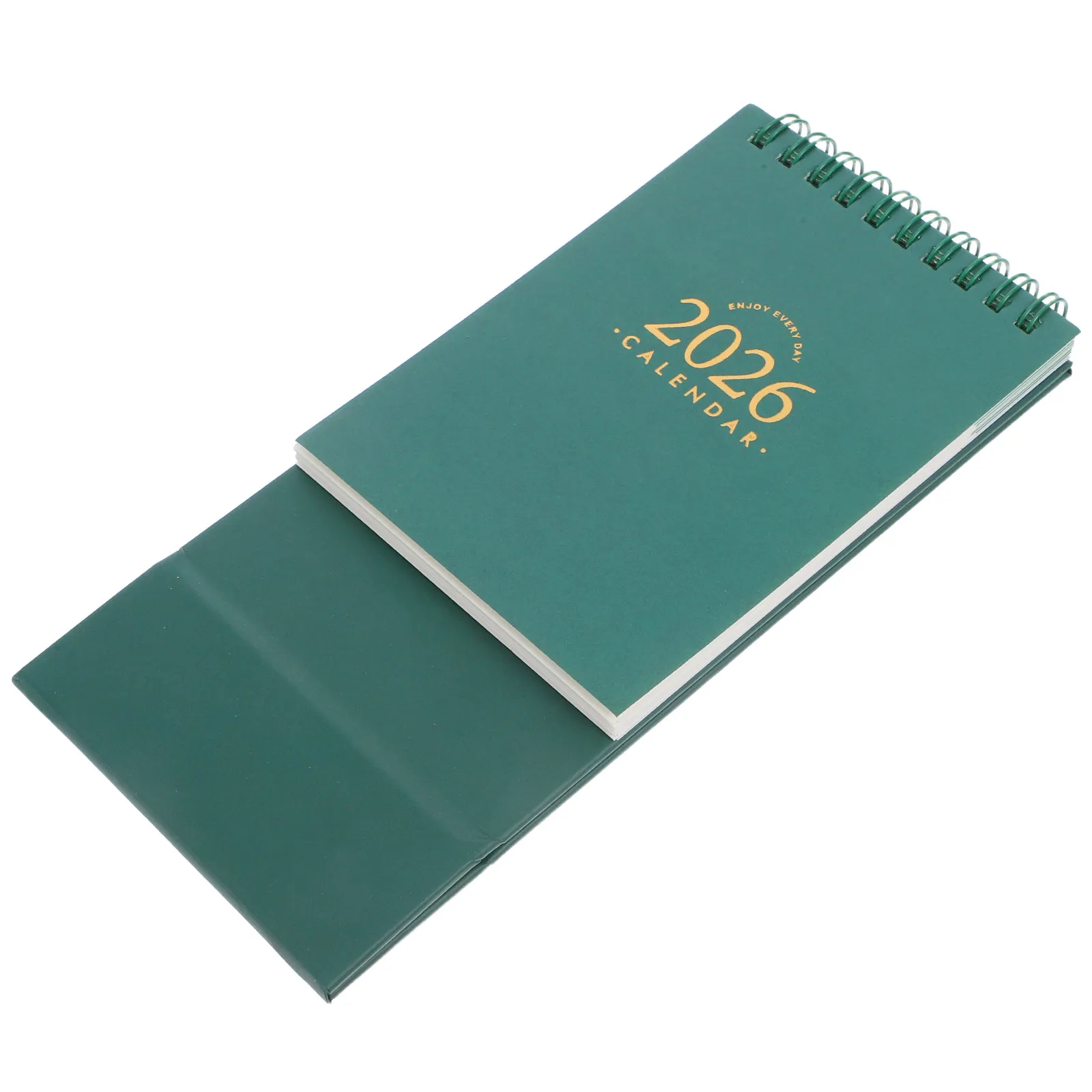 

Настольный календарь на 2026 год: стильный, ультратонкий, с откидным механизмом и прочной переплеткой для дома, офиса и школы