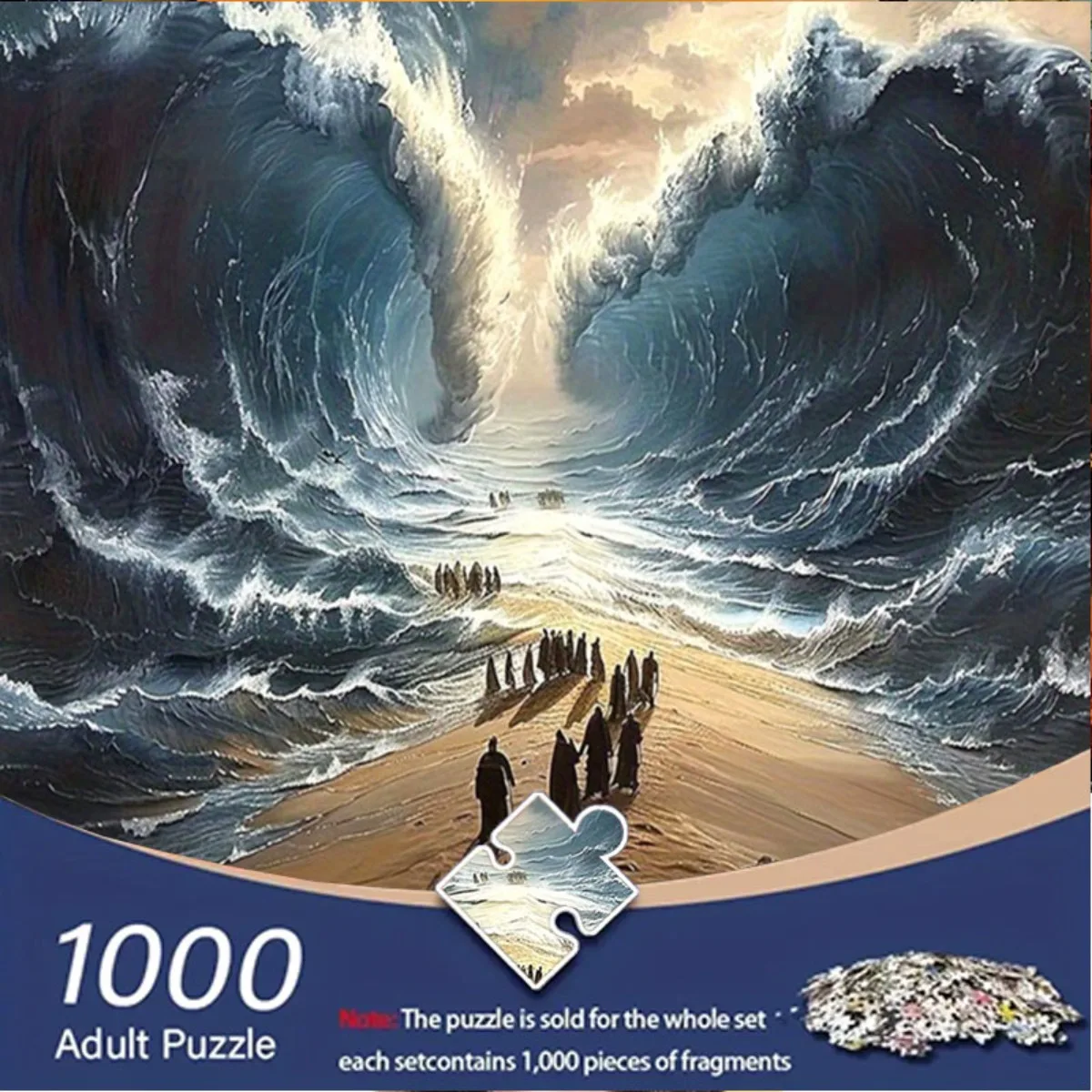 

1, 000 шт. головоломки-мос части красного моря-вдохновляющие-для декора домашнего офиса-идеально подходят для спальни-гостиной-идеально подходят для